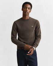 Load image into Gallery viewer, Gant Superfine Lambswool Jumper Seawood Melange