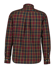 Load image into Gallery viewer, Gant Regular Fit Checked Archive Poplin Shirt Red