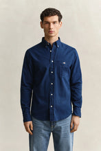 Load image into Gallery viewer, Gant Oxford Indigo Shirt Dark Indigo