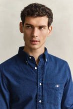 Load image into Gallery viewer, Gant Oxford Indigo Shirt Dark Indigo