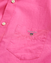 Load image into Gallery viewer, Gant Broadcloth Short Sleeve Shirt Perky Pink