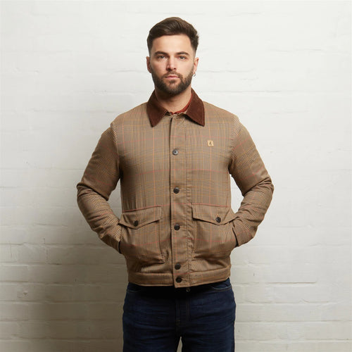 Gabicci Vintage Hunter Jacket Nutmeg