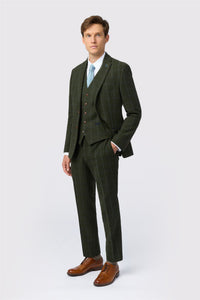Antique Rogue Hooper Tweed Jacket Green