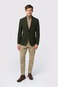 Antique Rogue Hooper Tweed Jacket Green