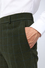 Load image into Gallery viewer, Antique Rogue Hooper Tweed Trouser Green