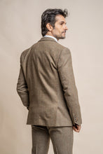 Load image into Gallery viewer, Cavani Gaston 3 Piece Tweed Suit Sage