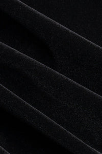 Cavani Rosa Velvet Jacket Black
