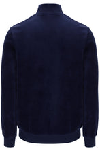 Load image into Gallery viewer, Sergio Tacchini Eddie Velour Track Top Maritime Blue
