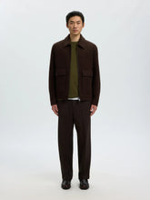 Load image into Gallery viewer, Selected Homme Jakob Wool Blend Jacket Brown