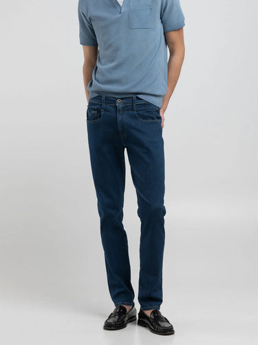 Replay Anbass Hyperflex Jeans Dark Blue