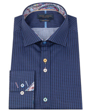 Load image into Gallery viewer, Guide London Multi Colour Button Shirt Navy
