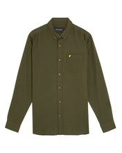 Load image into Gallery viewer, Lyle and Scott Plain Flannel Shirt Deep Depths