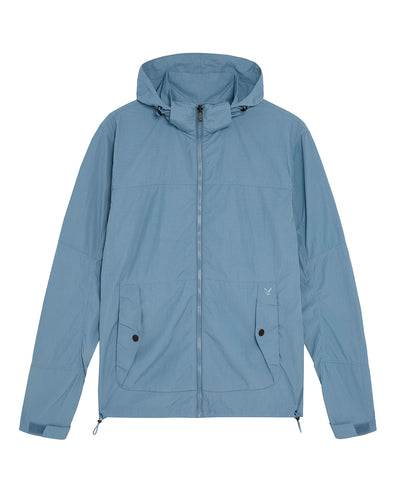Lyle and Scott Stow Away Jacket Ocean Sky