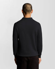 Load image into Gallery viewer, Lyle and Scott Cotton Merino Knit Polo Dark Navy