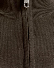 Load image into Gallery viewer, Lyle and Scott Quarter Zip Jumper Expresso