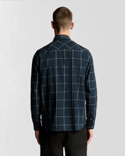 Load image into Gallery viewer, Lyle and Scott Window Pane Check Shirt Navy