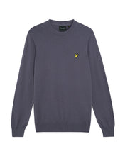 Load image into Gallery viewer, Lyle and Scott Cotton Merino Jumper Graystone