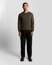 Load image into Gallery viewer, Lyle and Scott Cotton Merino Jumper Expresso