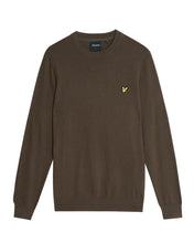 Load image into Gallery viewer, Lyle and Scott Cotton Merino Jumper Expresso
