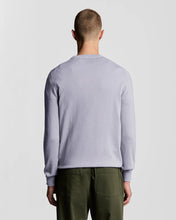 Load image into Gallery viewer, Lyle and Scott Cotton Merino Jumper Ash Lilac