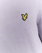 Load image into Gallery viewer, Lyle and Scott Cotton Merino Jumper Ash Lilac