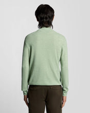 Load image into Gallery viewer, Lyle and Scott Lambswool Quarter Zip Jumper Mint