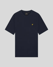 Load image into Gallery viewer, Lyle and Scott Popcorn Jacquard T-Shirt Navy