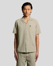 Load image into Gallery viewer, Lyle and Scott Crinkle Resort Shirt Clay