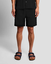 Load image into Gallery viewer, Lyle and Scott Crinkle Resort Short Black
