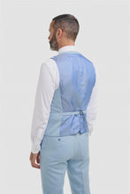 Load image into Gallery viewer, Cavani Malibu Waistcoat Sky Blue