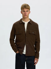 Load image into Gallery viewer, Selected Homme Nealy Workwear Cardigan Brown
