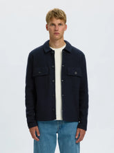 Load image into Gallery viewer, Selected Homme Nealy Workwear Cardigan Navy