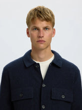 Load image into Gallery viewer, Selected Homme Nealy Workwear Cardigan Navy