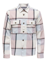 Load image into Gallery viewer, Only &amp; Sons Mar Overshirt Blue Bell