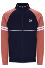 Load image into Gallery viewer, Sergio Tacchini Orion Track Jacket Maritime Blue Mahogany