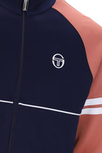 Load image into Gallery viewer, Sergio Tacchini Orion Track Jacket Maritime Blue Mahogany