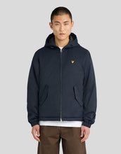 Load image into Gallery viewer, Lyle and Scott Padded Hooded Jacket Navy