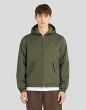 Load image into Gallery viewer, Lyle and Scott Padded Hooded Jacket Olive