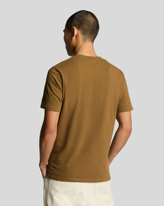 Lyle and Scott Plain Pique T-Shirt Wild Nettle