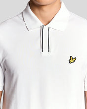 Load image into Gallery viewer, Lyle and Scott Placket Tipped Polo Shirt White