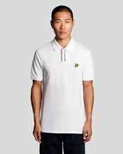 Load image into Gallery viewer, Lyle and Scott Placket Tipped Polo Shirt White