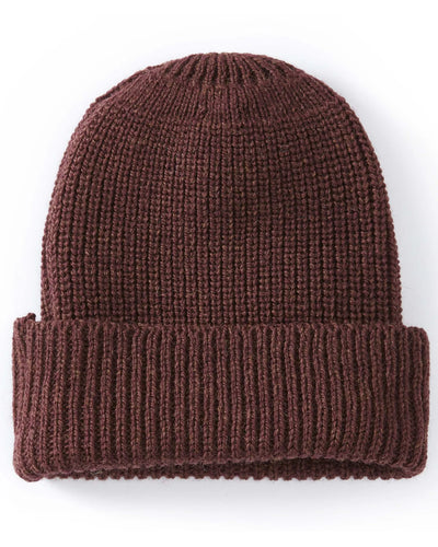 Peregrine Porter Ribbed Beanie Wine
