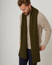 Load image into Gallery viewer, Peregrine Porter Ribbed Scarf Olive