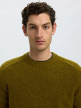 Load image into Gallery viewer, Selected Homme Rai Crew Neck Jumper Fir Green