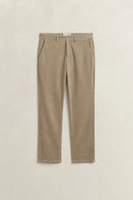 Load image into Gallery viewer, Gant Regular Corduroy Chinos Mist Taupe