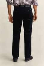 Load image into Gallery viewer, Gant Regular Corduroy Chinos Evening Blue