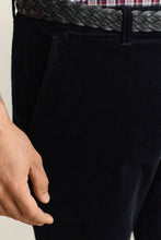 Load image into Gallery viewer, Gant Regular Corduroy Chinos Evening Blue