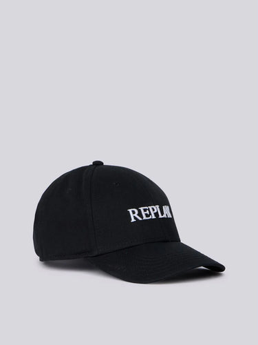 Replay Brand Cap Black