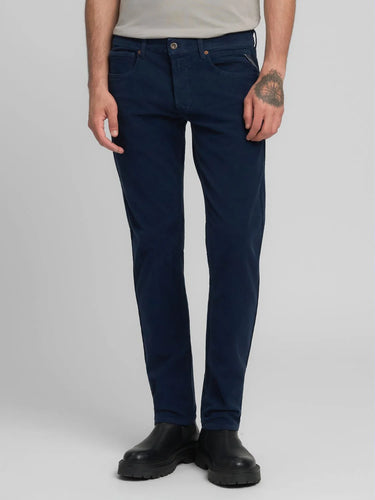 Replay Grover Straight Fit Cords Navy