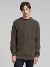 Load image into Gallery viewer, Replay Rib Knit Jumper Olive